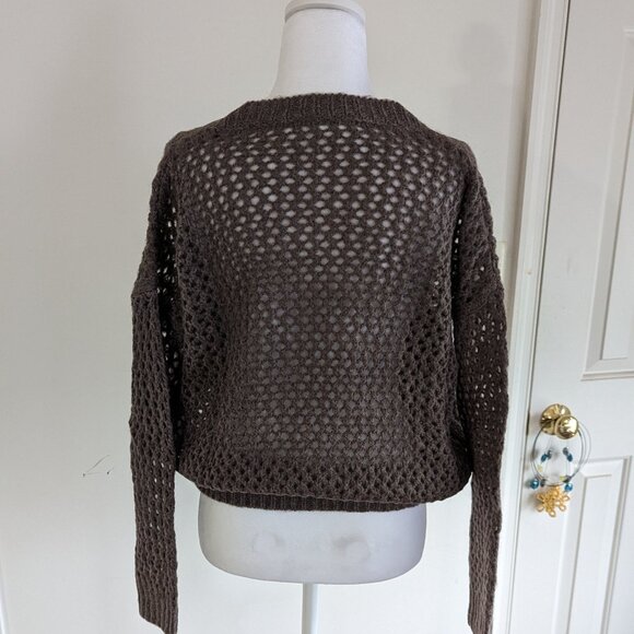 Mohair Blend Initial A sweater Size S from Italy NWOT - Picture 11 of 12